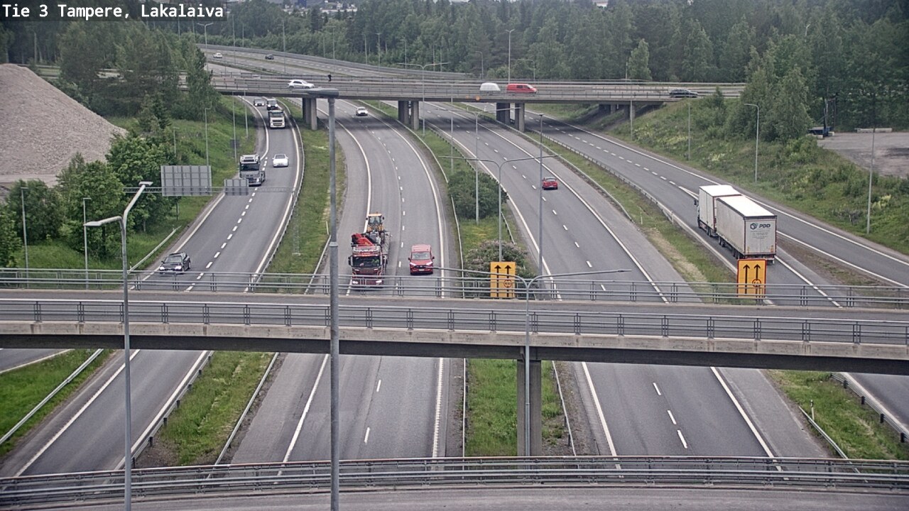 Weather Camera Image Väg 3 Tammerfors, Lakalaiva, Tampere, Pirkanmaa