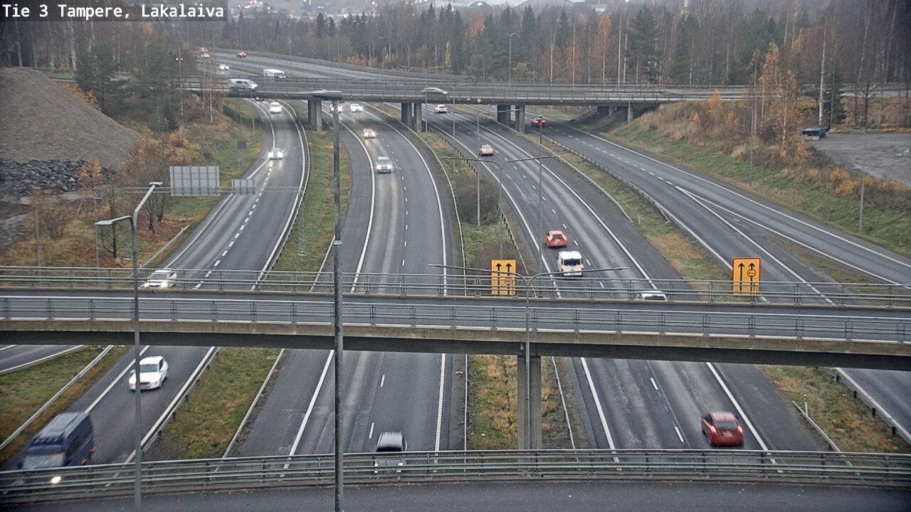 Kelikamerat Kuva Tie 3 Tampere, Lakalaiva, Tampere, Pirkanmaa