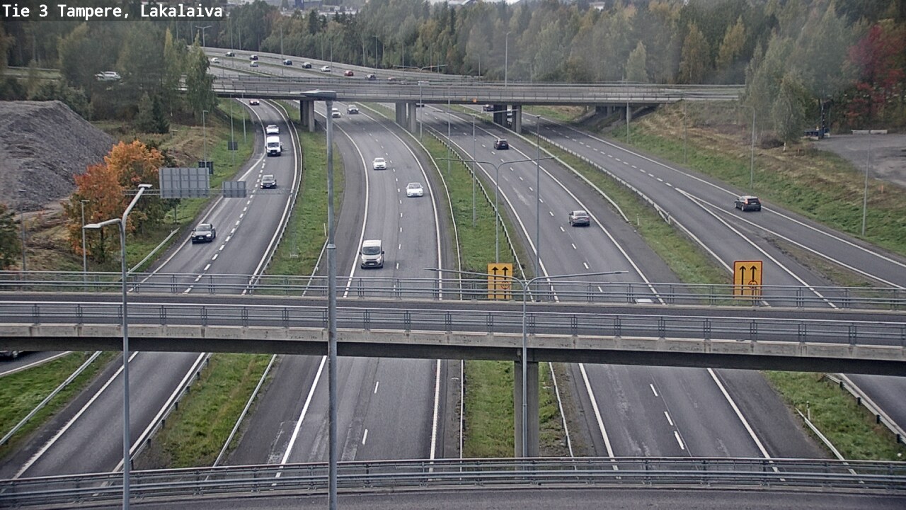 Weather Camera Image Road 3 Tampere, Lakalaiva, Tampere, Pirkanmaa