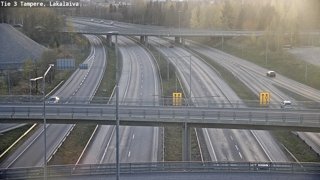 Kelikamerat Kuva Tie 3 Tampere, Lakalaiva, Tampere, Pirkanmaa