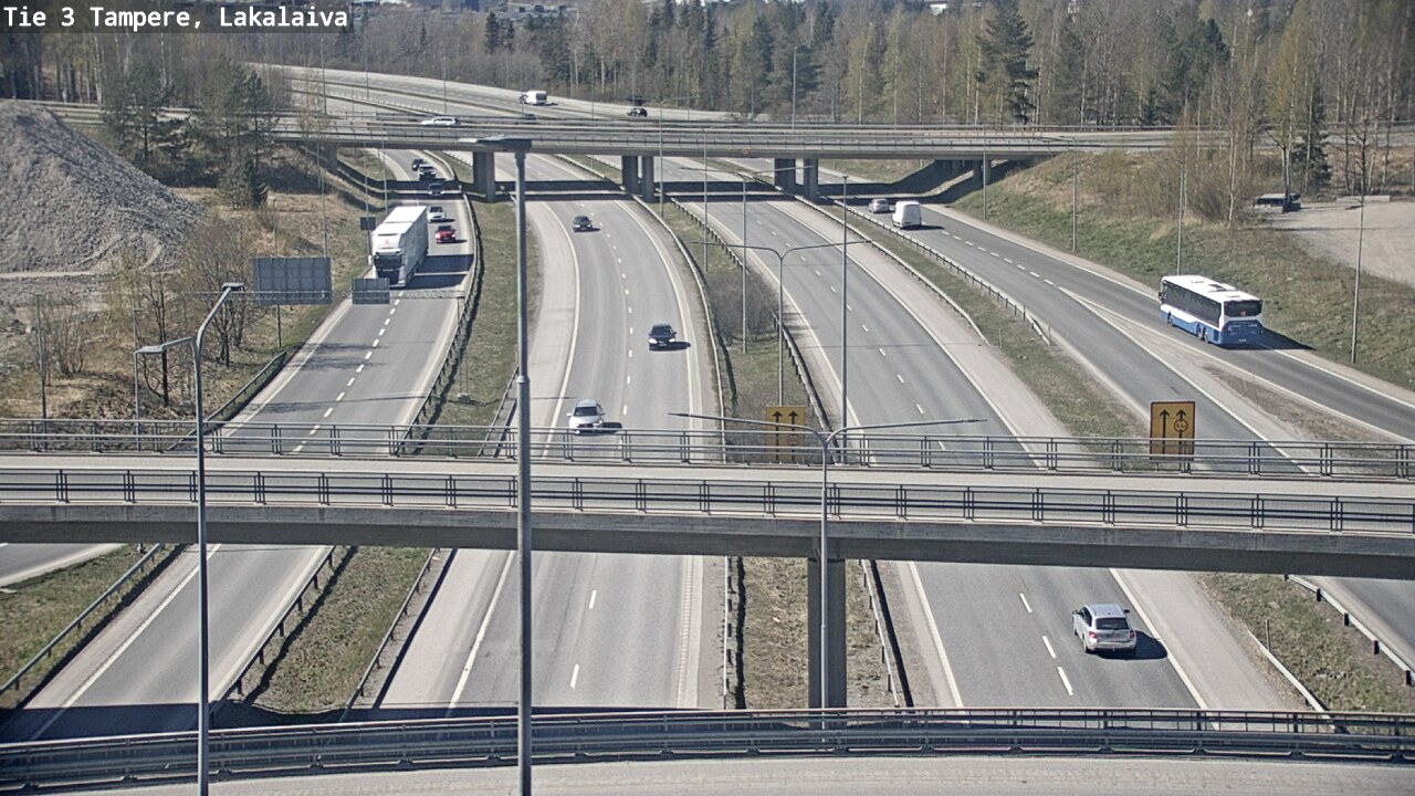 Kelikamerat Kuva Tie 3 Tampere, Lakalaiva, Tampere, Pirkanmaa