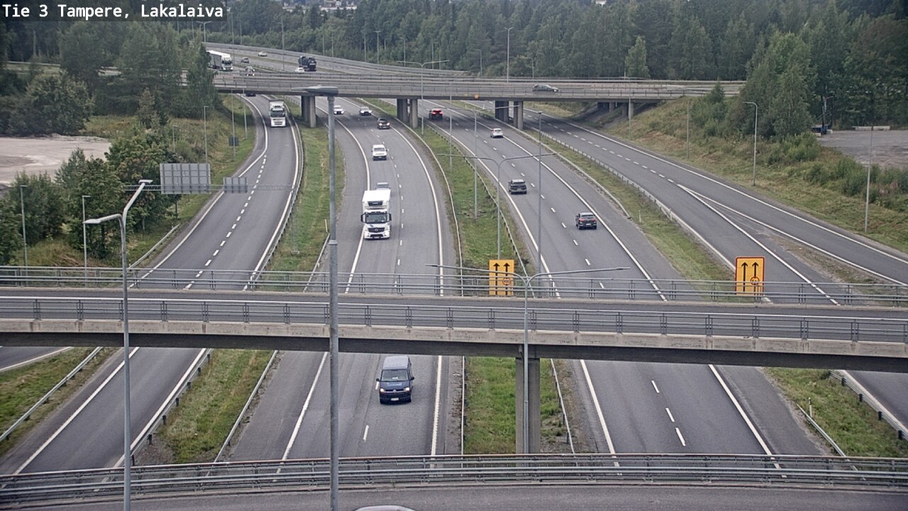 Weather Camera Image Road 3 Tampere, Lakalaiva, Tampere, Pirkanmaa