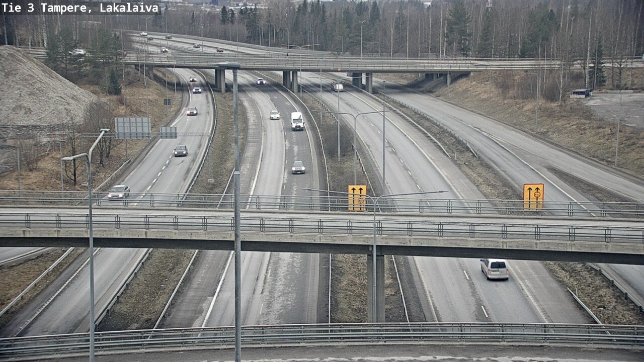 Kelikamerat Kuva Tie 3 Tampere, Lakalaiva, Tampere, Pirkanmaa