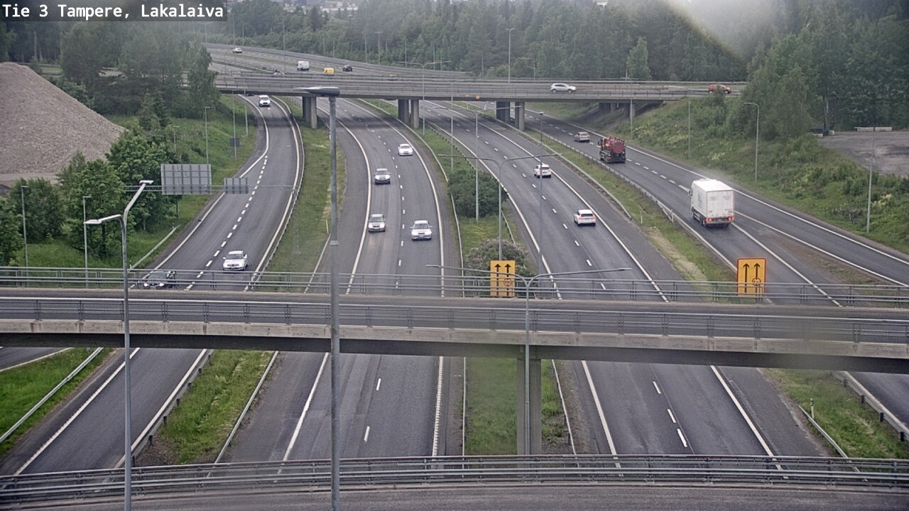 Kelikamerat Kuva Tie 3 Tampere, Lakalaiva, Tampere, Pirkanmaa