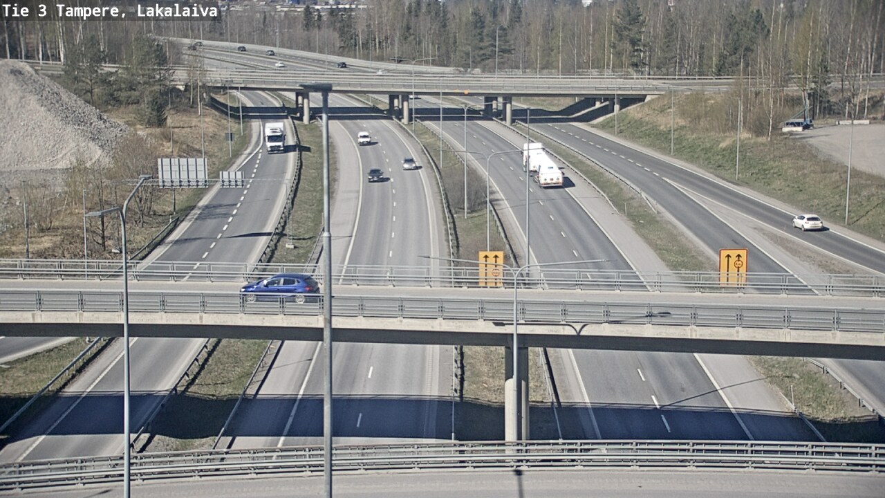Kelikamerat Kuva Tie 3 Tampere, Lakalaiva, Tampere, Pirkanmaa
