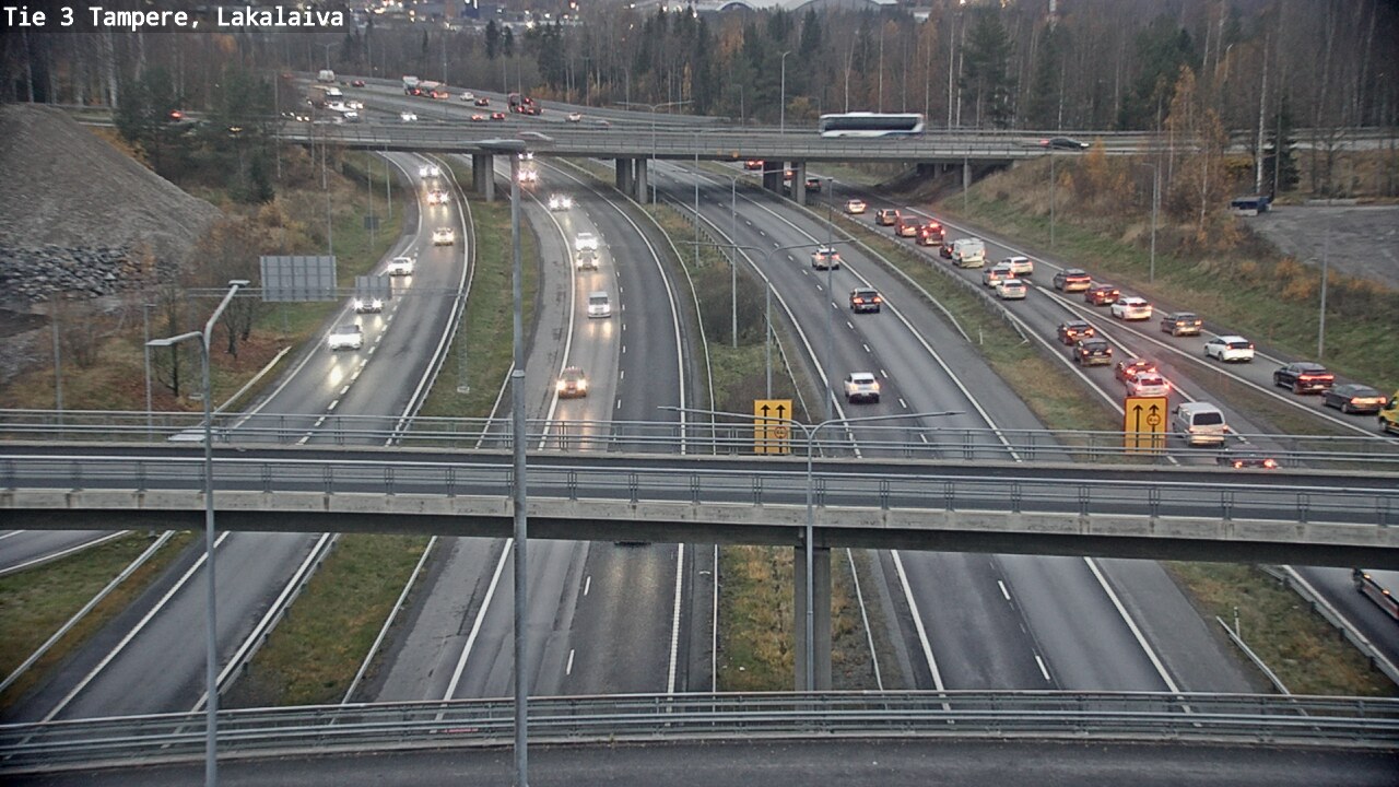 Kelikamerat Kuva Tie 3 Tampere, Lakalaiva, Tampere, Pirkanmaa