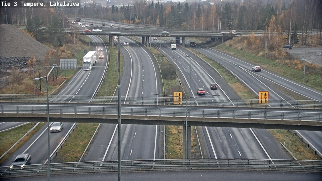 Kelikamerat Kuva Tie 3 Tampere, Lakalaiva, Tampere, Pirkanmaa