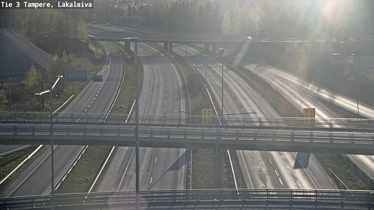 Kelikamerat Kuva Tie 3 Tampere, Lakalaiva, Tampere, Pirkanmaa