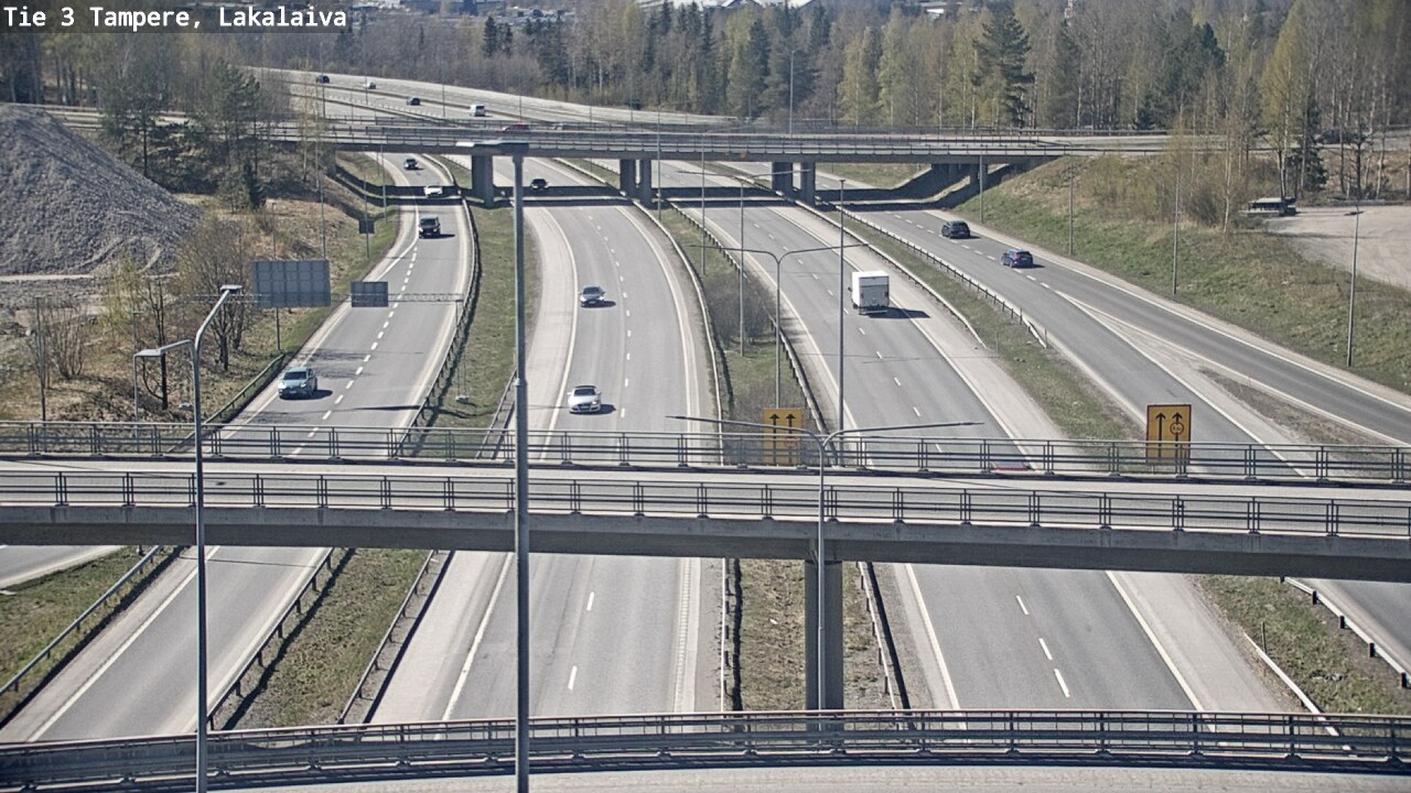 Kelikamerat Kuva Tie 3 Tampere, Lakalaiva, Tampere, Pirkanmaa