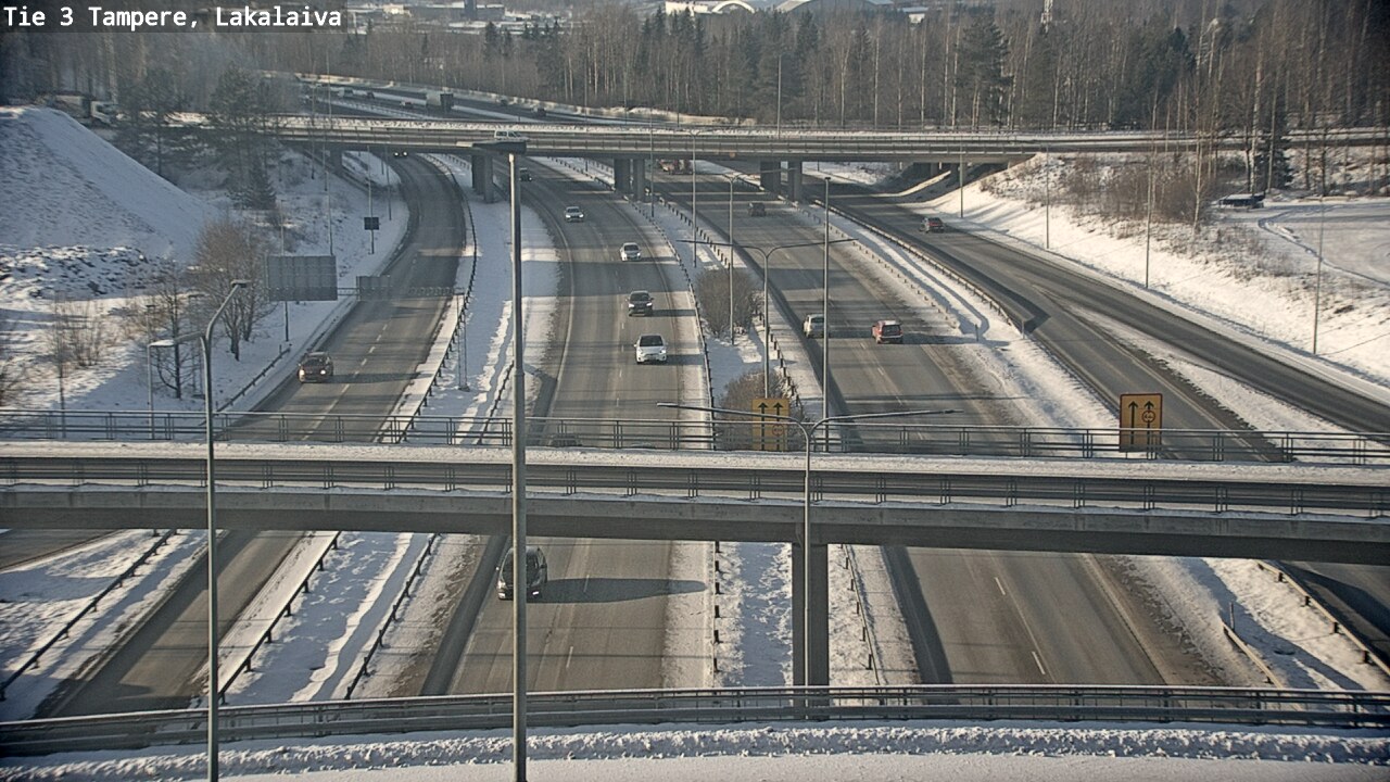 Weather Camera Image Road 3 Tampere, Lakalaiva, Tampere, Pirkanmaa