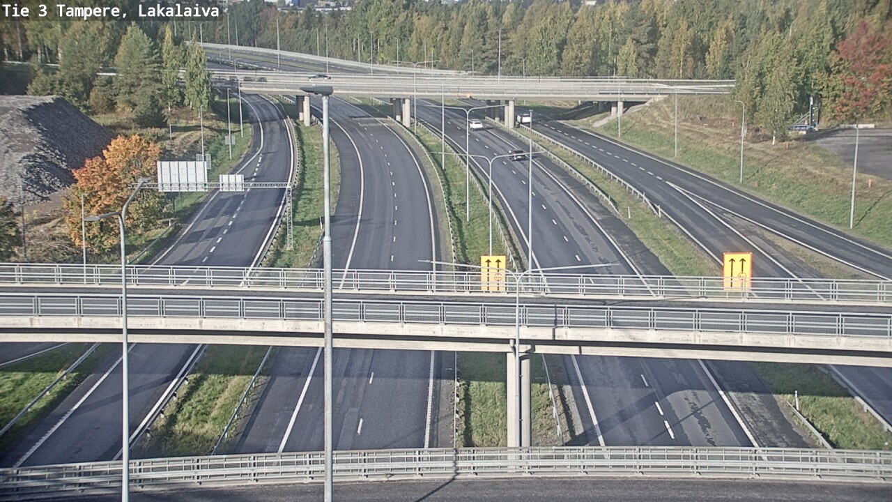 Weather Camera Image Road 3 Tampere, Lakalaiva, Tampere, Pirkanmaa