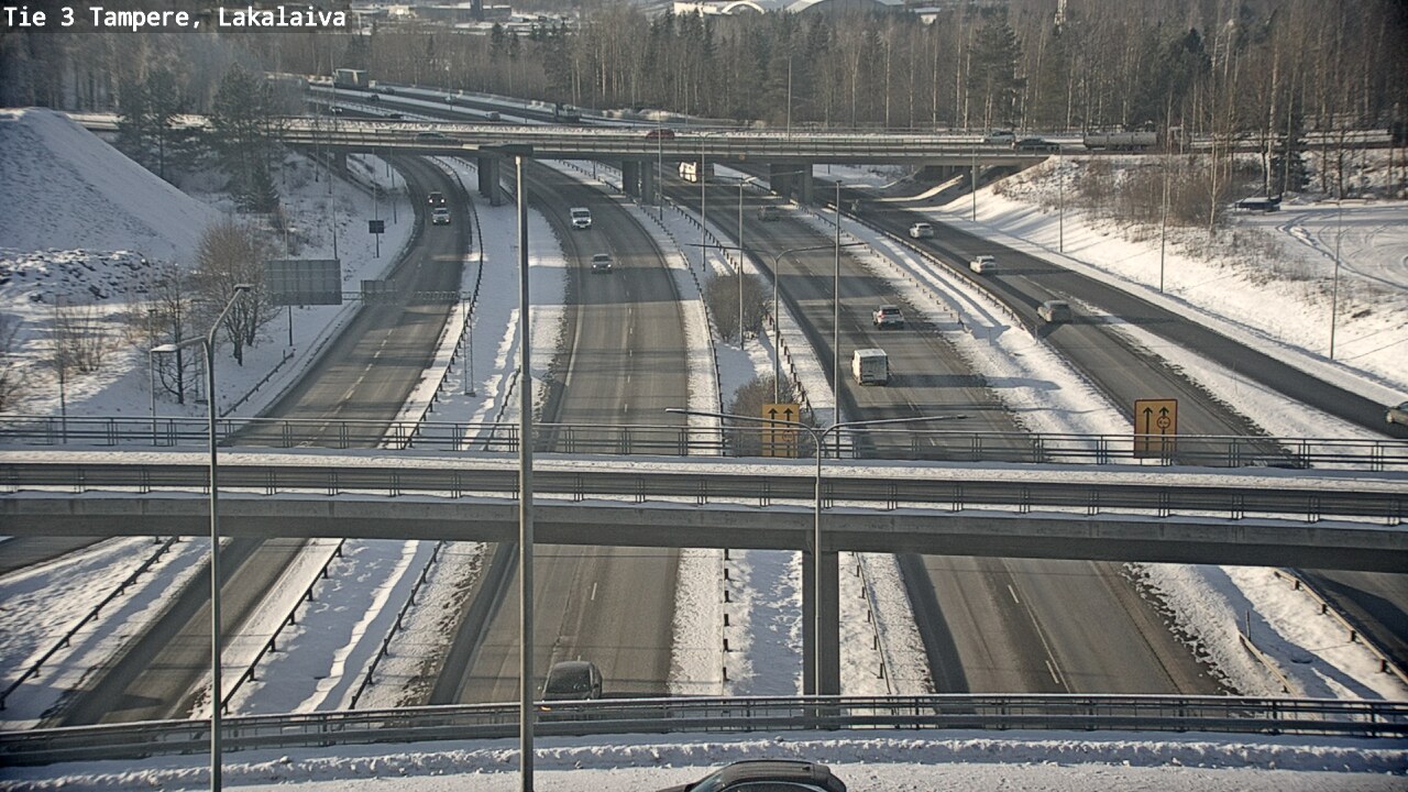 Kelikamerat Kuva Tie 3 Tampere, Lakalaiva, Tampere, Pirkanmaa