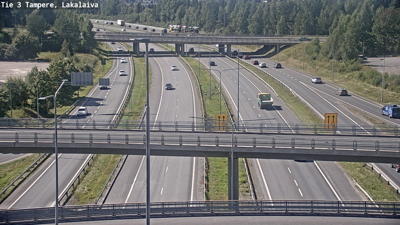 Kelikamerat Kuva Tie 3 Tampere, Lakalaiva, Tampere, Pirkanmaa