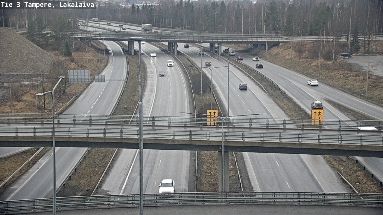 Kelikamerat Kuva Tie 3 Tampere, Lakalaiva, Tampere, Pirkanmaa