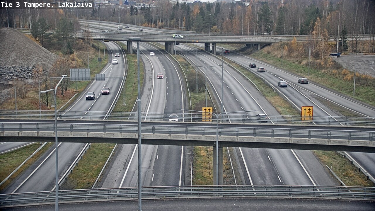 Kelikamerat Kuva Tie 3 Tampere, Lakalaiva, Tampere, Pirkanmaa