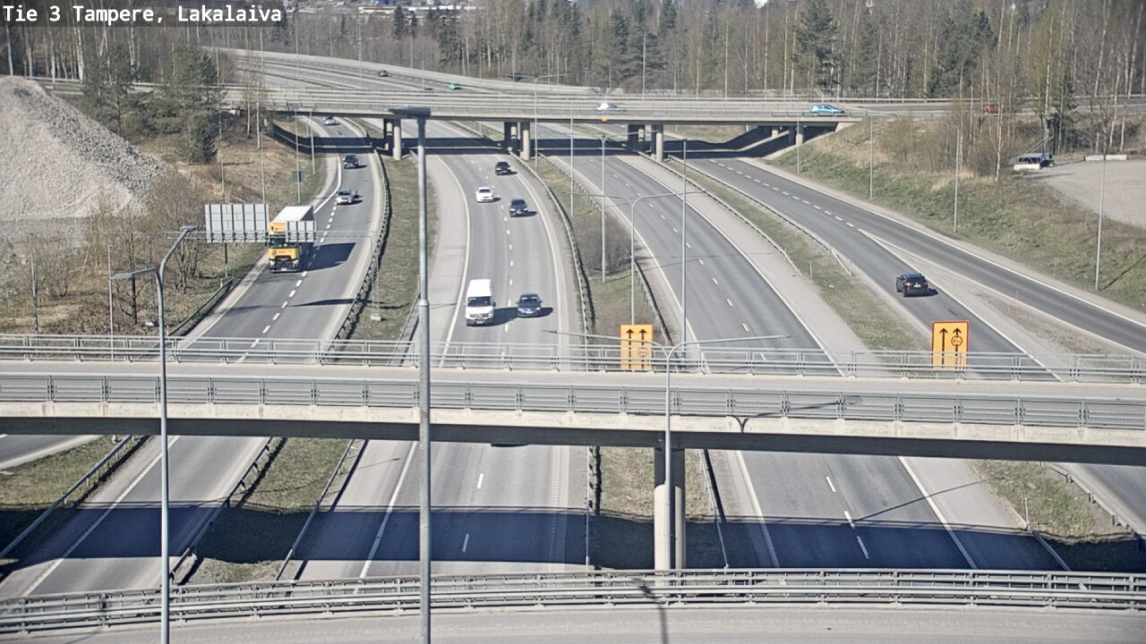 Kelikamerat Kuva Tie 3 Tampere, Lakalaiva, Tampere, Pirkanmaa