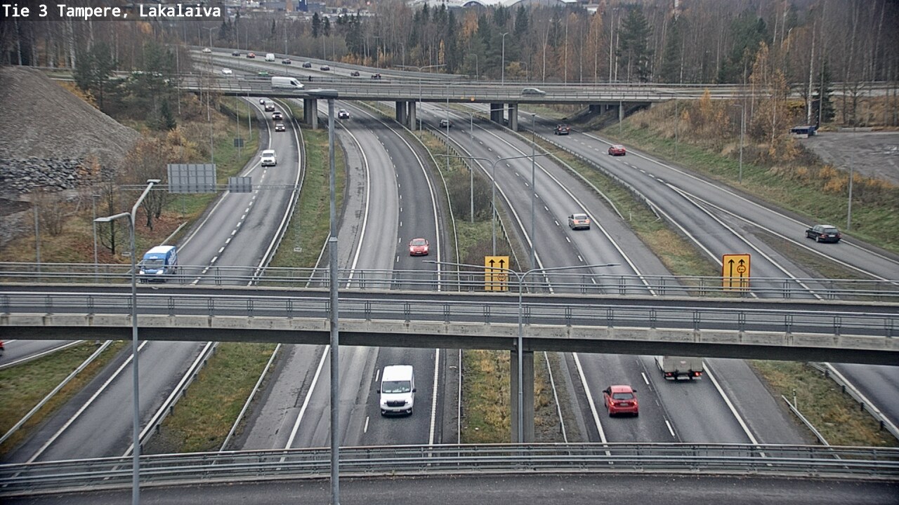 Kelikamerat Kuva Tie 3 Tampere, Lakalaiva, Tampere, Pirkanmaa