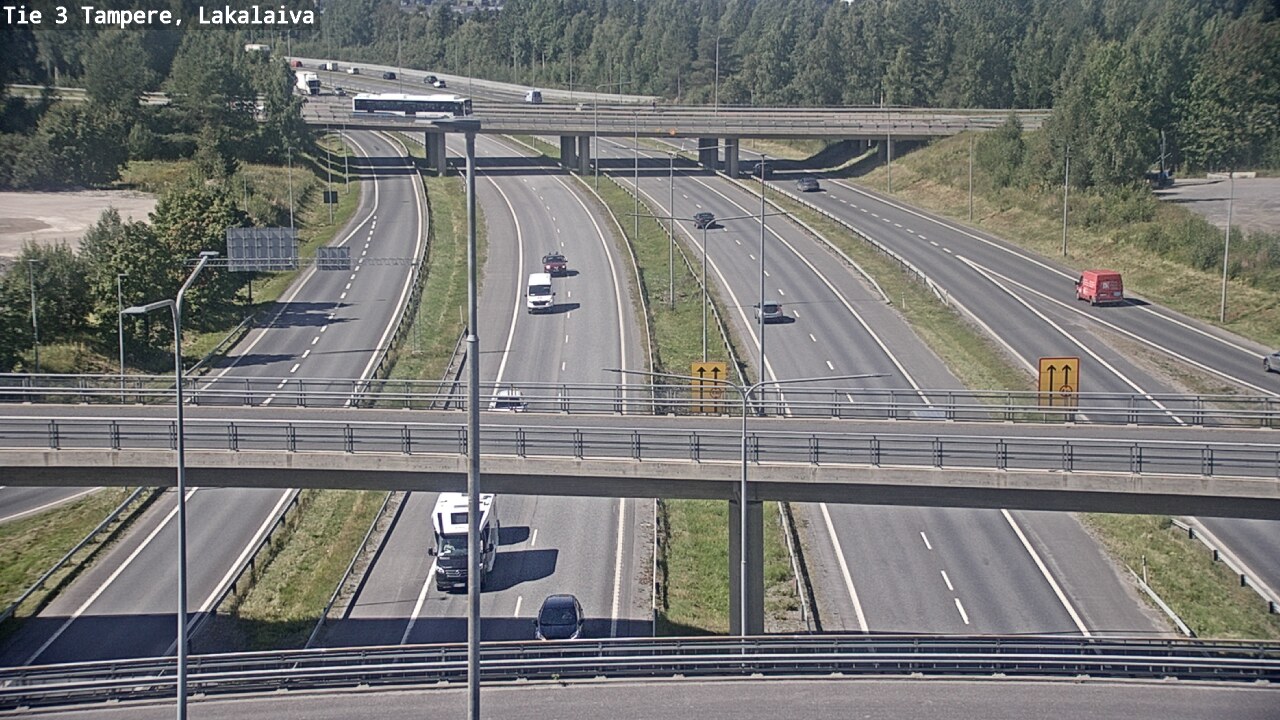 Kelikamerat Kuva Tie 3 Tampere, Lakalaiva, Tampere, Pirkanmaa