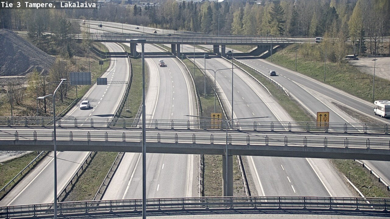 Kelikamerat Kuva Tie 3 Tampere, Lakalaiva, Tampere, Pirkanmaa
