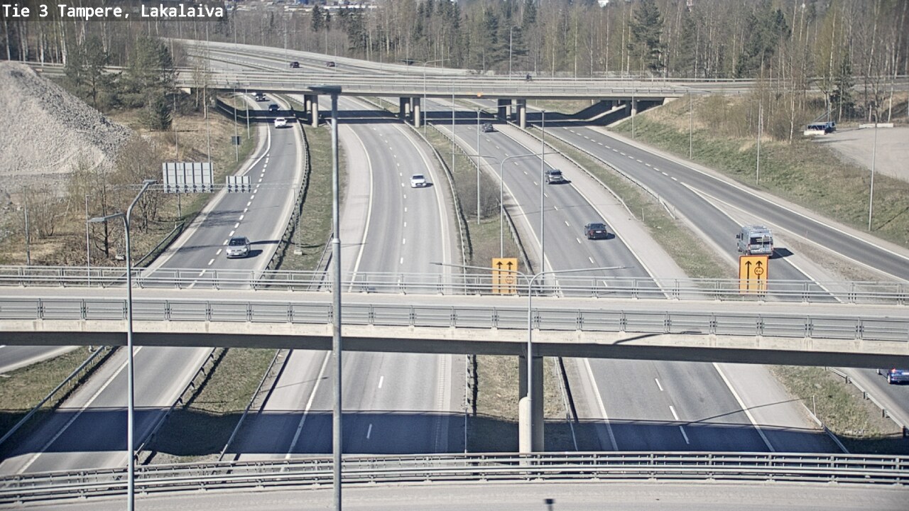Kelikamerat Kuva Tie 3 Tampere, Lakalaiva, Tampere, Pirkanmaa