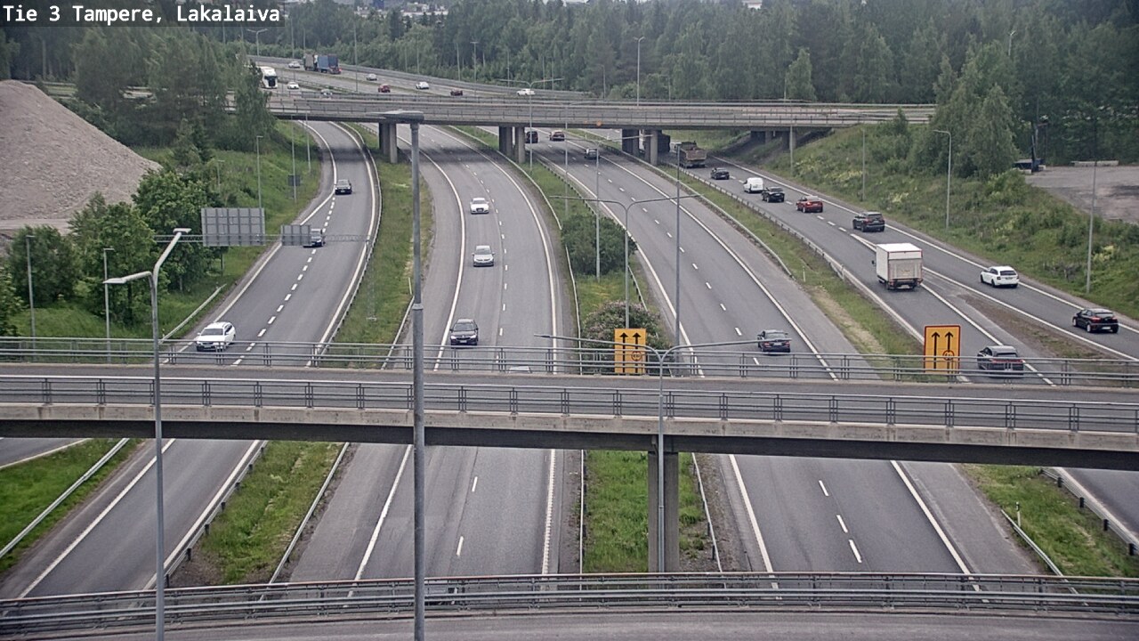 Weather Camera Image Road 3 Tampere, Lakalaiva, Tampere, Pirkanmaa