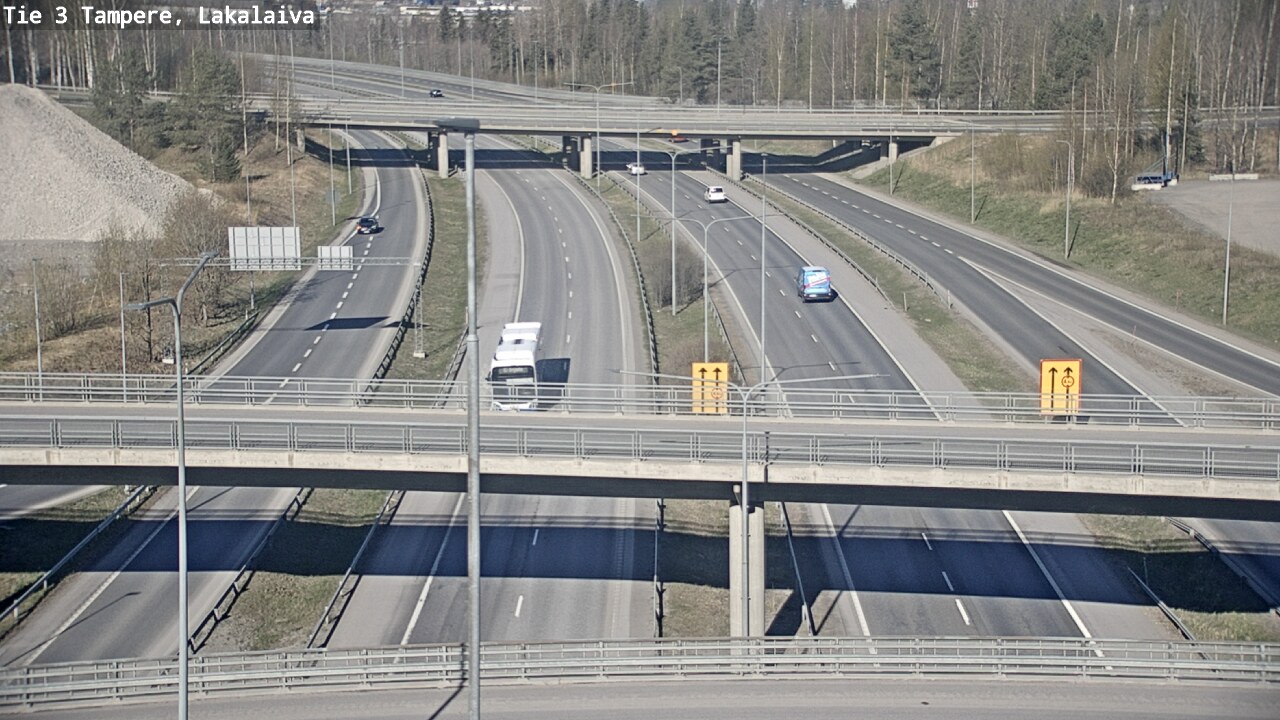 Kelikamerat Kuva Tie 3 Tampere, Lakalaiva, Tampere, Pirkanmaa