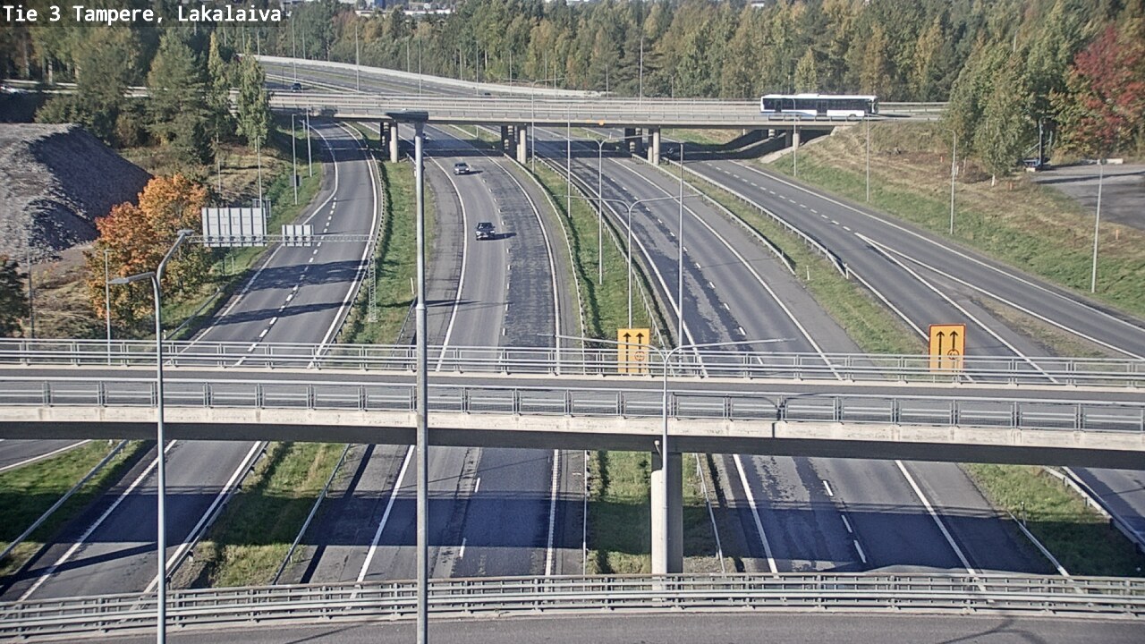Kelikamerat Kuva Tie 3 Tampere, Lakalaiva, Tampere, Pirkanmaa