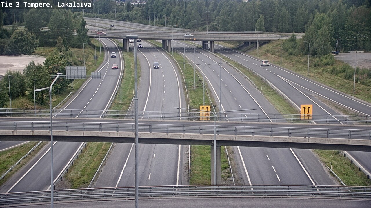 Weather Camera Image Road 3 Tampere, Lakalaiva, Tampere, Pirkanmaa