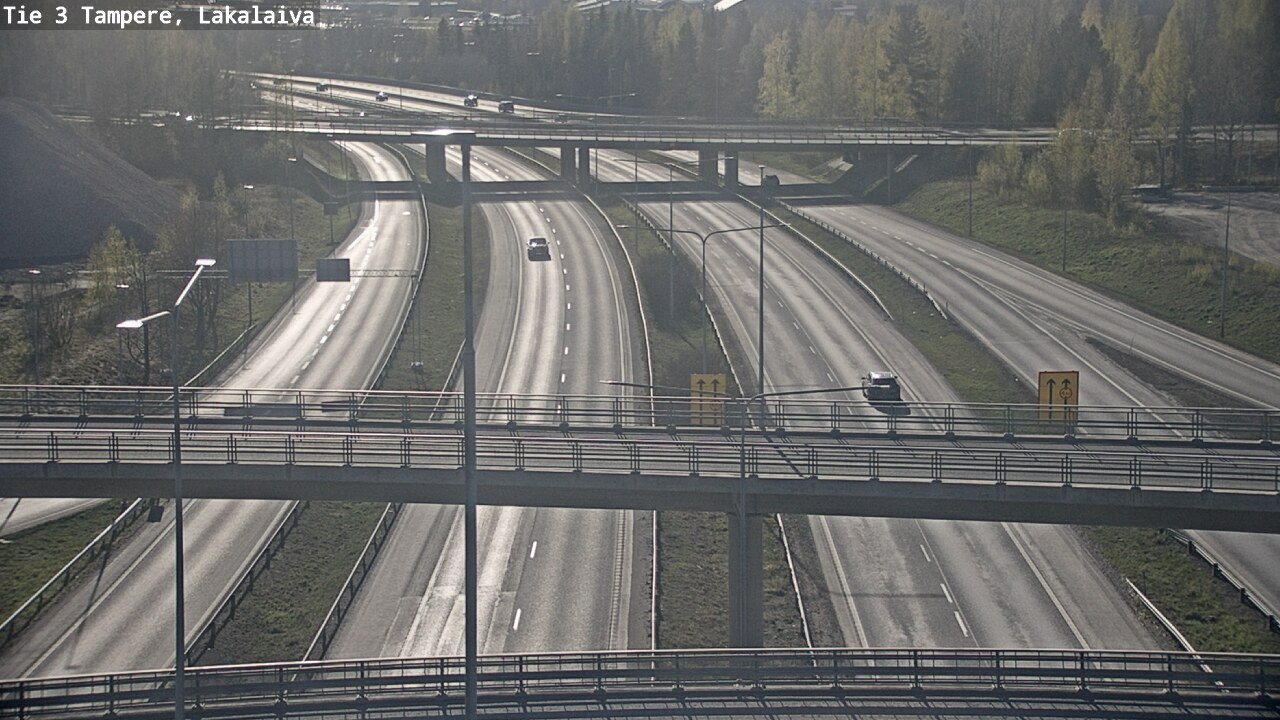 Kelikamerat Kuva Tie 3 Tampere, Lakalaiva, Tampere, Pirkanmaa