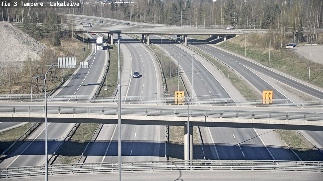 Kelikamerat Kuva Tie 3 Tampere, Lakalaiva, Tampere, Pirkanmaa