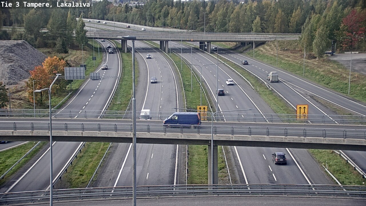 Weather Camera Image Road 3 Tampere, Lakalaiva, Tampere, Pirkanmaa