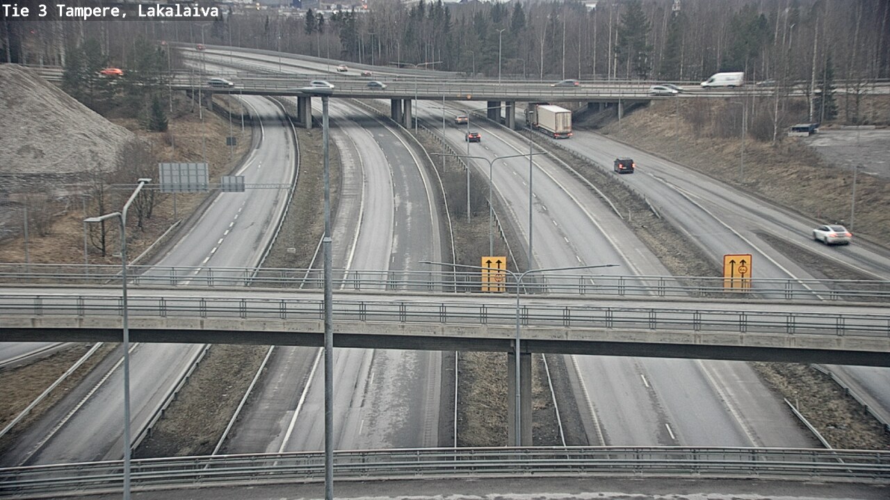 Kelikamerat Kuva Tie 3 Tampere, Lakalaiva, Tampere, Pirkanmaa