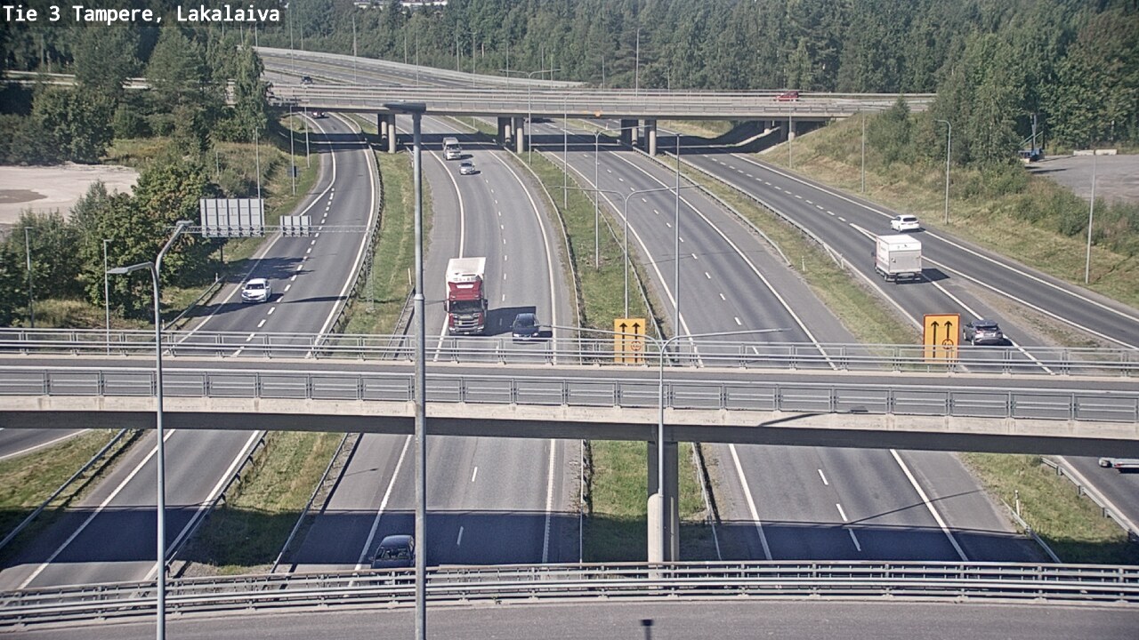 Kelikamerat Kuva Tie 3 Tampere, Lakalaiva, Tampere, Pirkanmaa