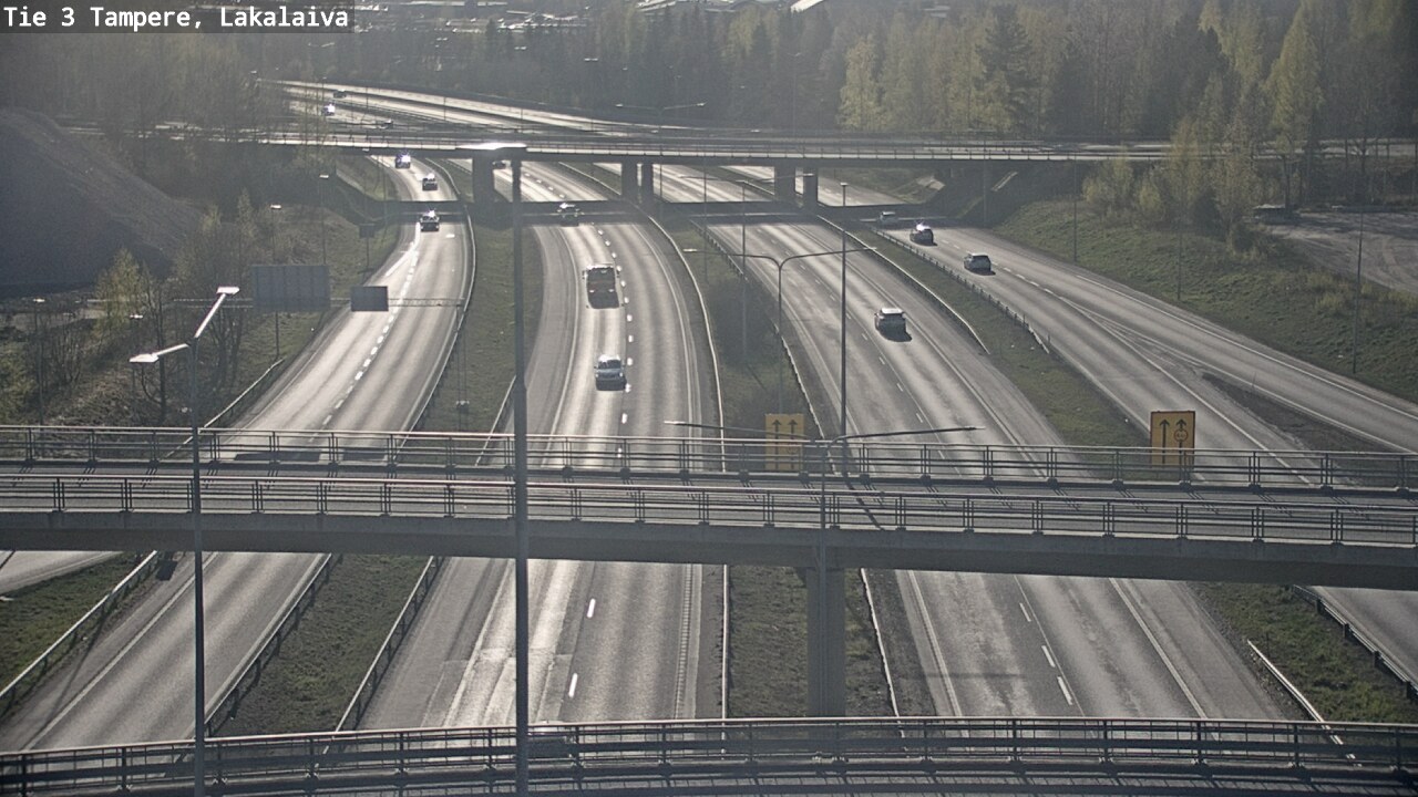 Kelikamerat Kuva Tie 3 Tampere, Lakalaiva, Tampere, Pirkanmaa