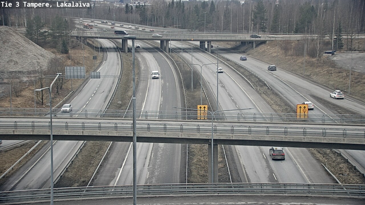 Kelikamerat Kuva Tie 3 Tampere, Lakalaiva, Tampere, Pirkanmaa