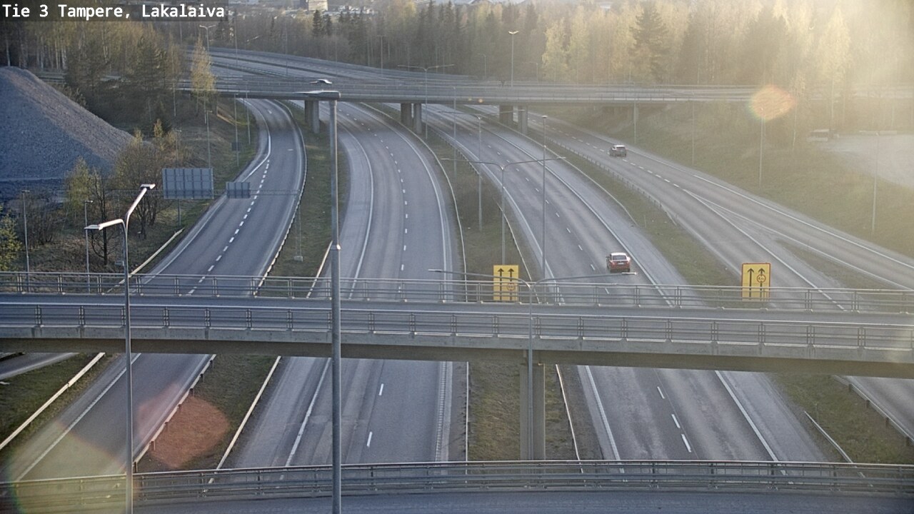 Weather Camera Image Väg 3 Tammerfors, Lakalaiva, Tampere, Pirkanmaa