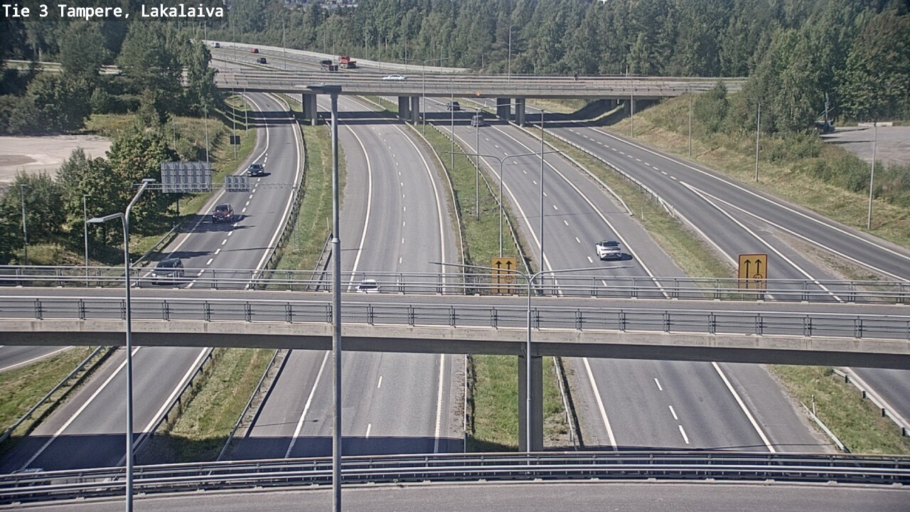 Kelikamerat Kuva Tie 3 Tampere, Lakalaiva, Tampere, Pirkanmaa