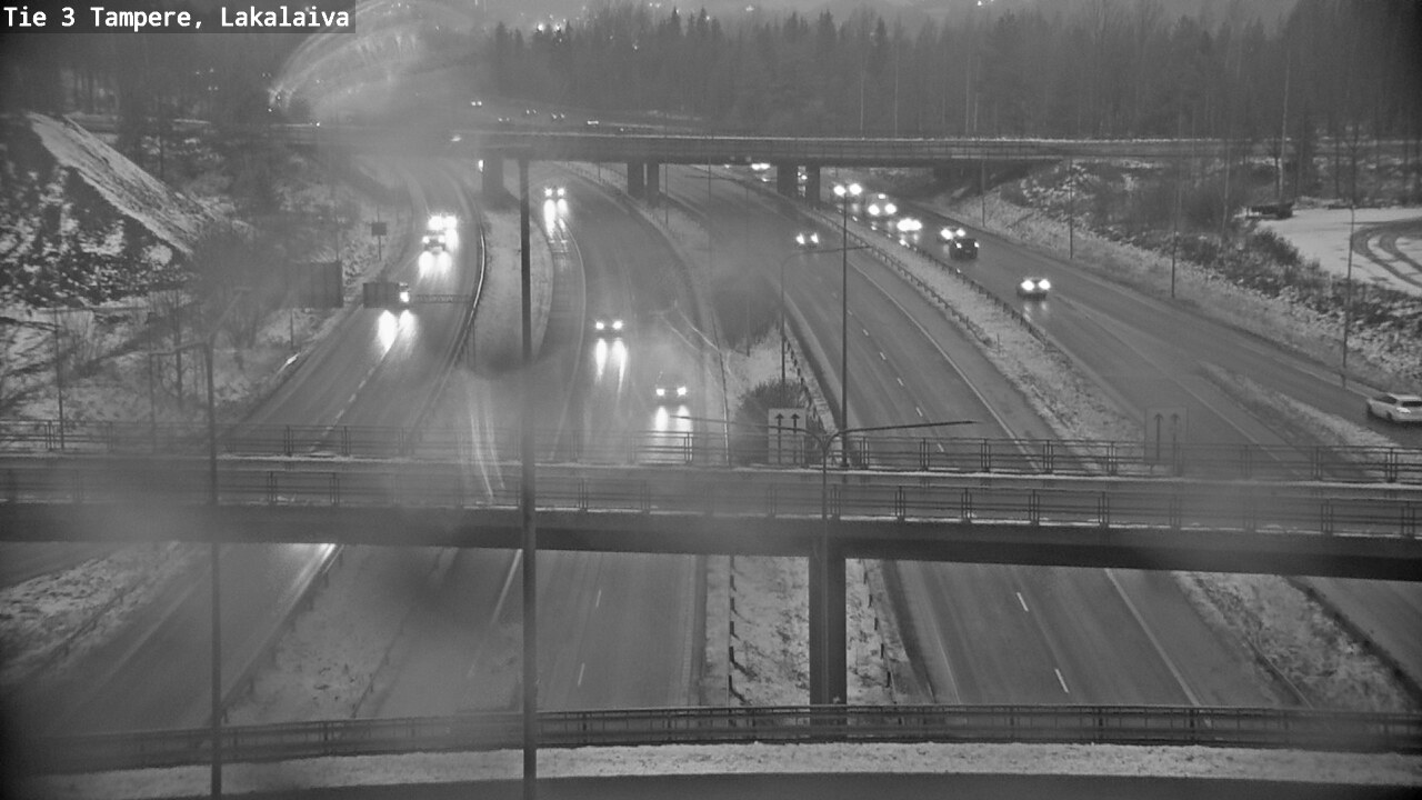 Weather Camera Image Väg 3 Tammerfors, Lakalaiva, Tampere, Pirkanmaa