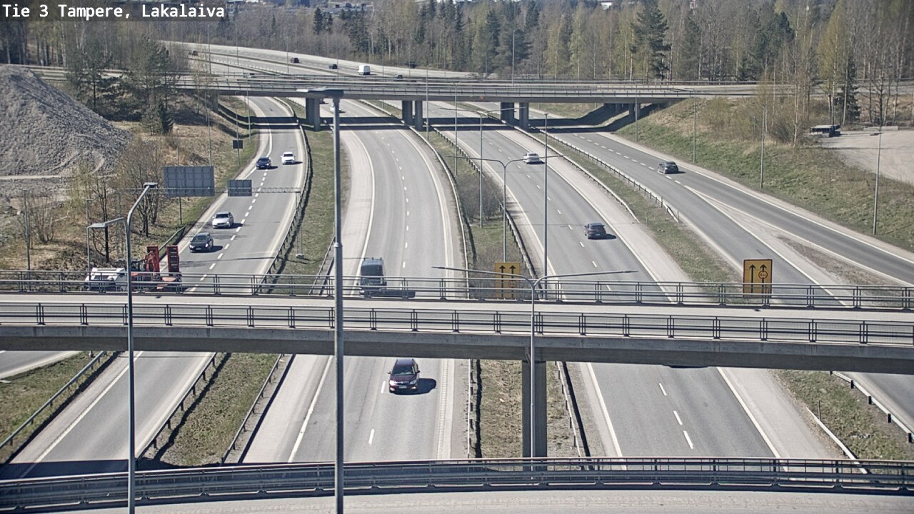 Kelikamerat Kuva Tie 3 Tampere, Lakalaiva, Tampere, Pirkanmaa