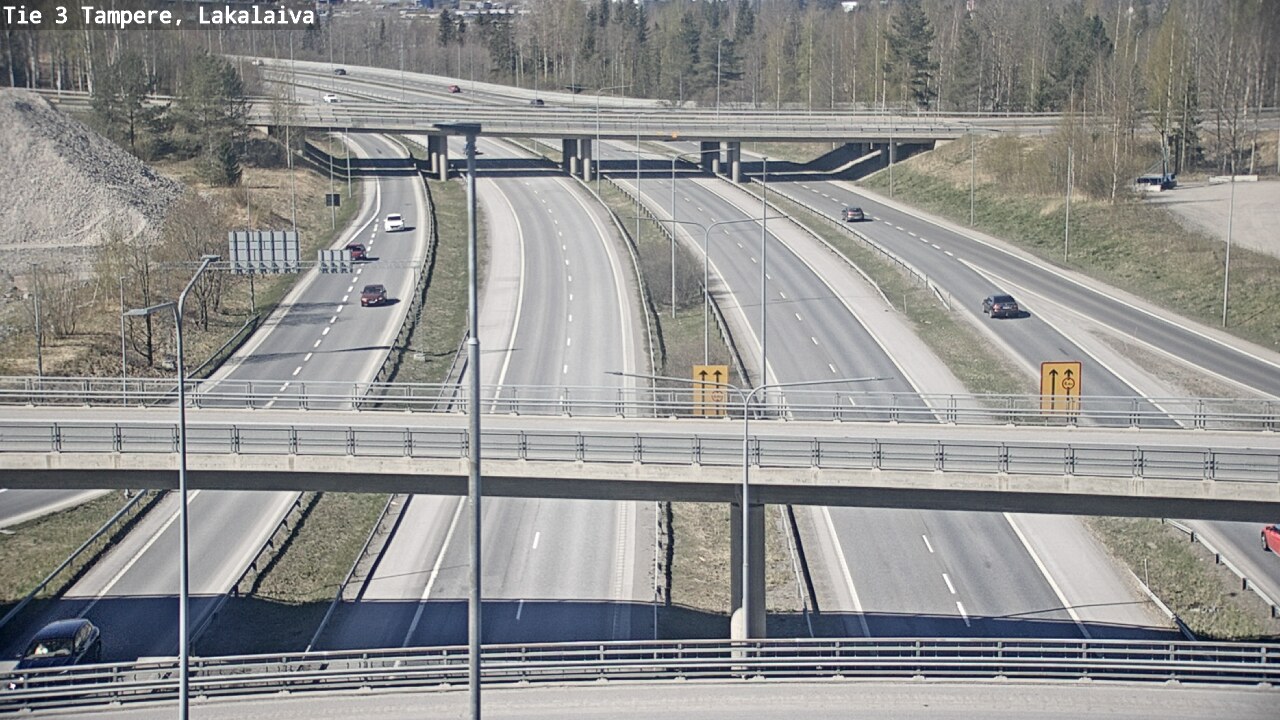 Kelikamerat Kuva Tie 3 Tampere, Lakalaiva, Tampere, Pirkanmaa