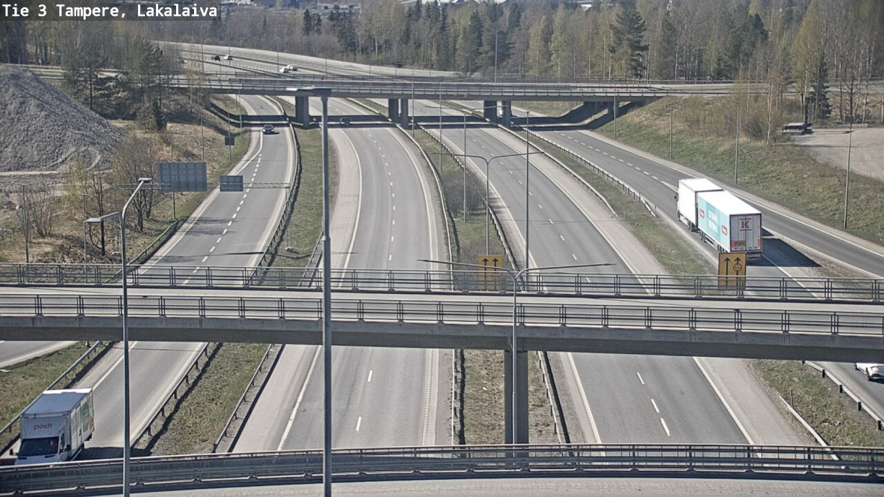 Kelikamerat Kuva Tie 3 Tampere, Lakalaiva, Tampere, Pirkanmaa
