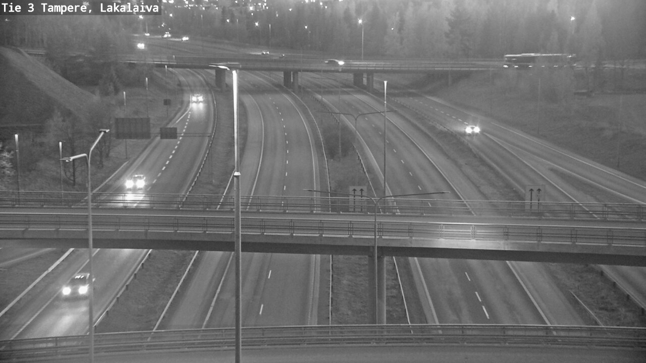 Weather Camera Image Road 3 Tampere, Lakalaiva, Tampere, Pirkanmaa