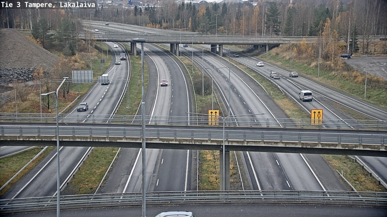 Kelikamerat Kuva Tie 3 Tampere, Lakalaiva, Tampere, Pirkanmaa