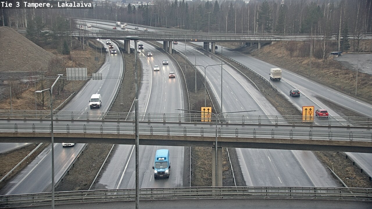 Kelikamerat Kuva Tie 3 Tampere, Lakalaiva, Tampere, Pirkanmaa