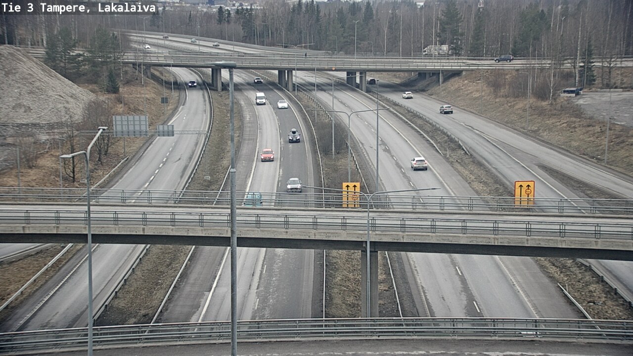 Kelikamerat Kuva Tie 3 Tampere, Lakalaiva, Tampere, Pirkanmaa