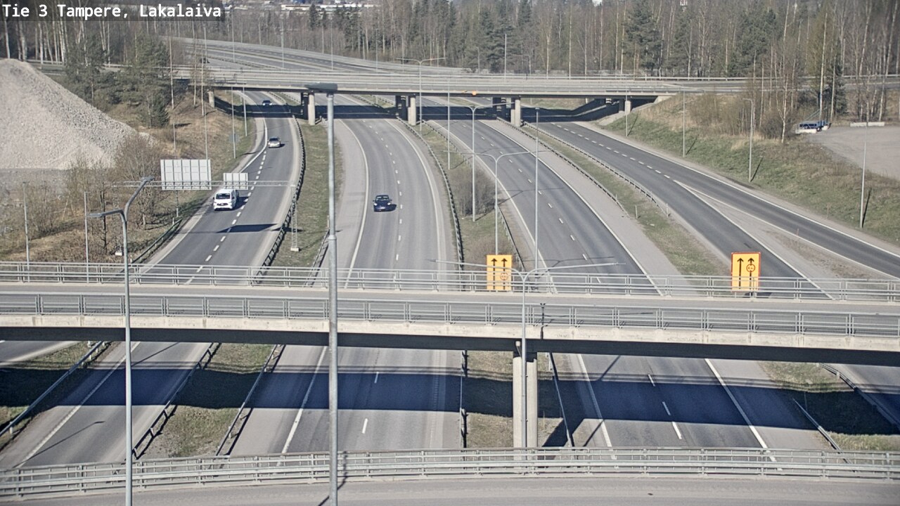 Kelikamerat Kuva Tie 3 Tampere, Lakalaiva, Tampere, Pirkanmaa