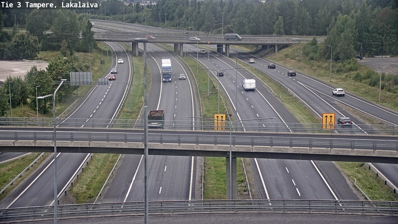 Weather Camera Image Road 3 Tampere, Lakalaiva, Tampere, Pirkanmaa