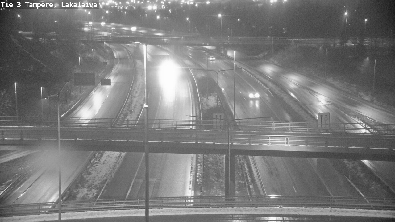 Weather Camera Image Väg 3 Tammerfors, Lakalaiva, Tampere, Pirkanmaa