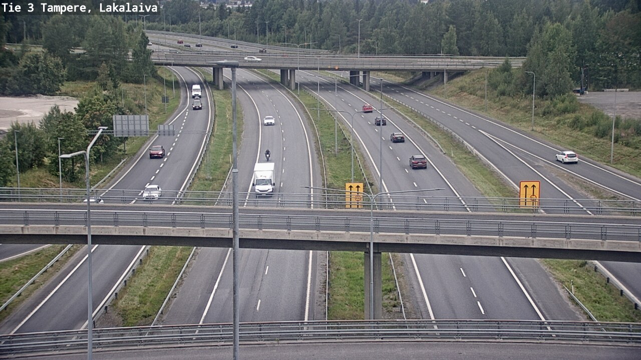Weather Camera Image Road 3 Tampere, Lakalaiva, Tampere, Pirkanmaa