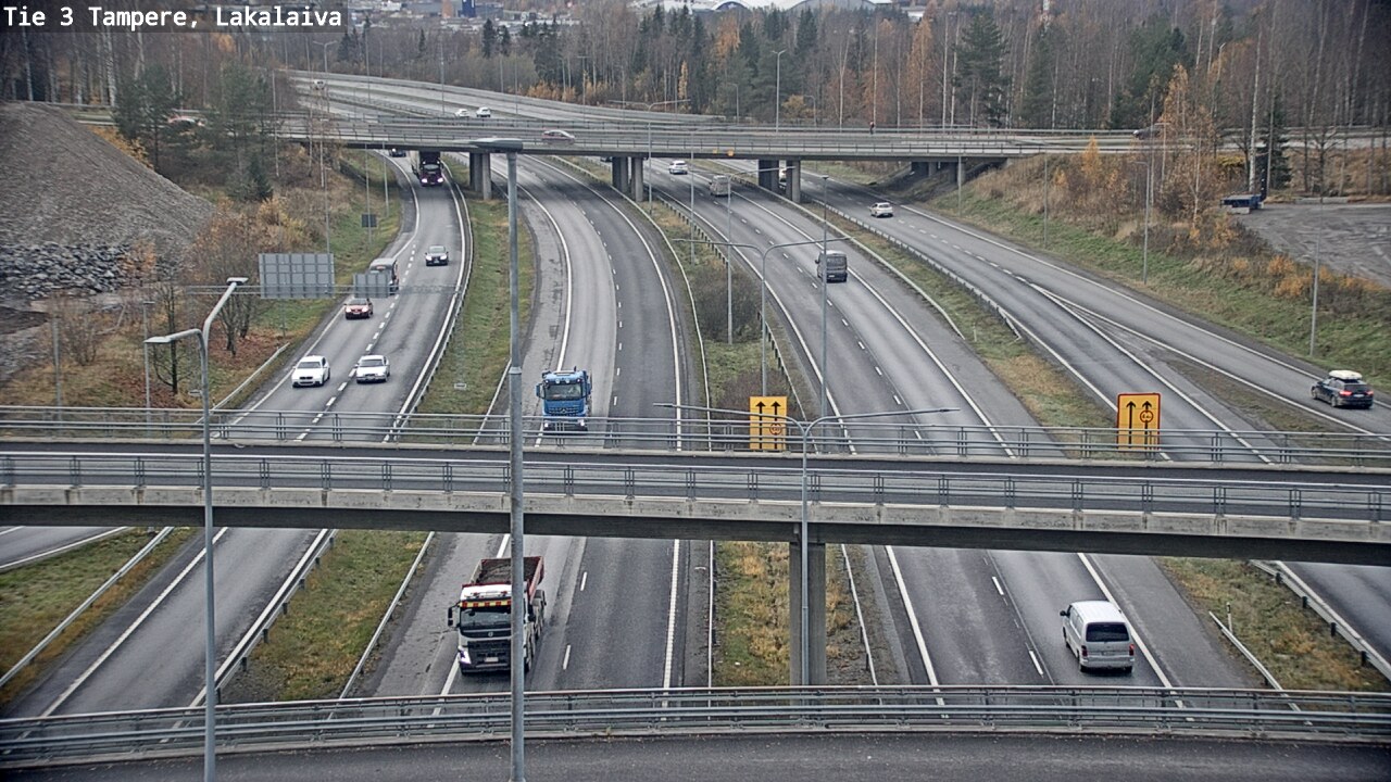 Kelikamerat Kuva Tie 3 Tampere, Lakalaiva, Tampere, Pirkanmaa